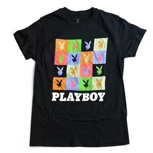Playboy Men’s Multicolor Graphic Tee